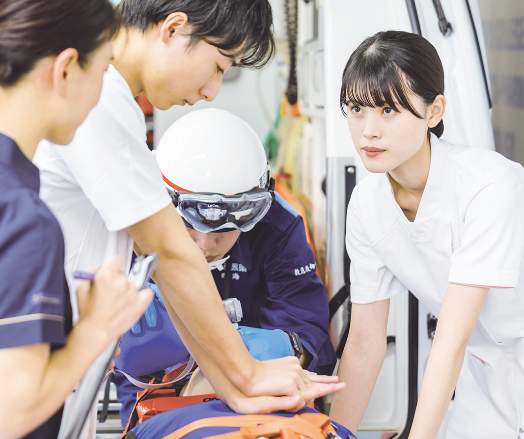 看護学科の学生