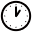 13:00の時計アイコン