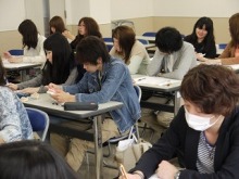 東京医薬歯科衛生士科のブログ-授業風景